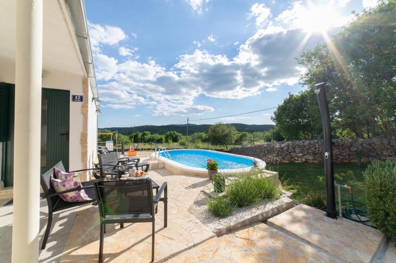 Veliki Brocanac Holiday Home Sego With Private Pool מראה חיצוני תמונה